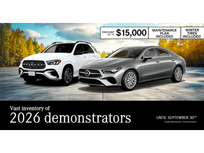 2026 DEMONSTRATORS !