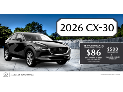 2026 CX-30 !