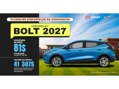 BOLT 2027 !