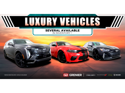 OUR LUXURY VEHICLES !