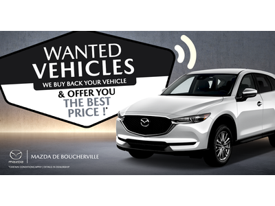 WANTED VEHICLES !