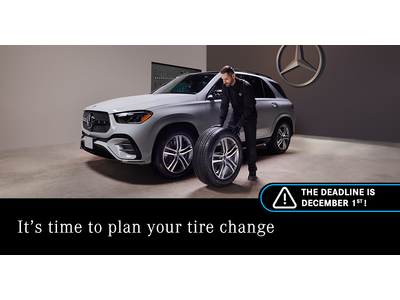 IT'S TIME TO PLAN YOUR TIRE CHANGE !