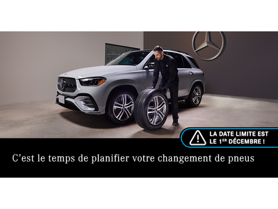 C'EST LE TEMPS DE PLANIFIER VOTRE CHANGEMENT DE PNEUS !