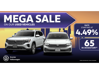 MEGA SALE ON OUR USED VEHICLES !