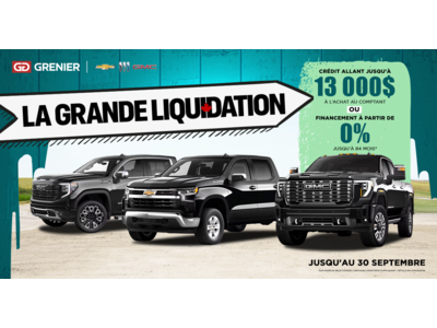 LA GRANDE LIQUIDATION !