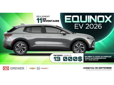 EQUINOX EV 2026 !