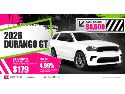 2026 DURANGO !