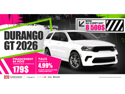 DURANGO 2026 !