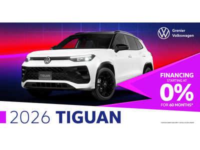 DRIVE THE 2026 TIGUAN !