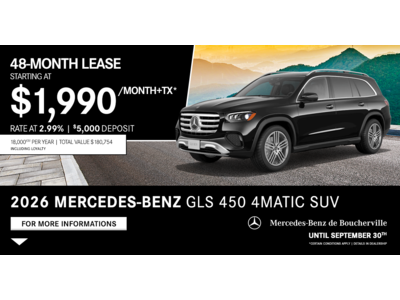 2026 GLS 450 4MATIC SUV