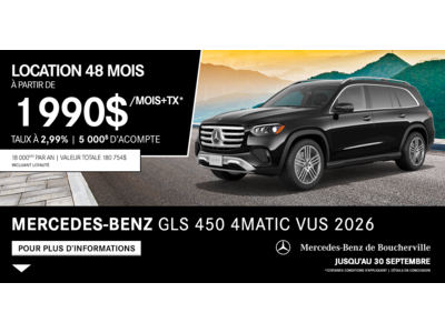GLS 450 4MATIC VUS 2026