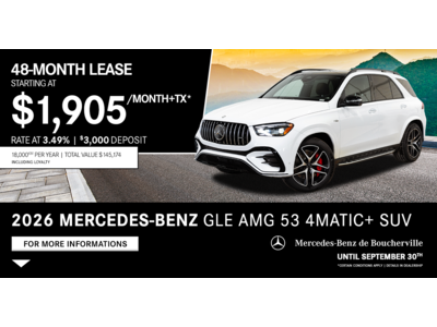 2026 GLE AMG 53 4MATIC+ SUV