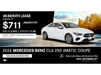 2026 CLA 250 4MATIC COUPE