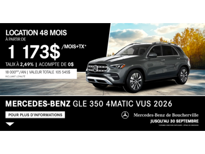 GLE 350 4MATIC 2026