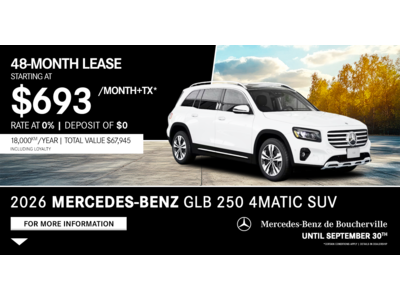 2026 GLB 250 4MATIC