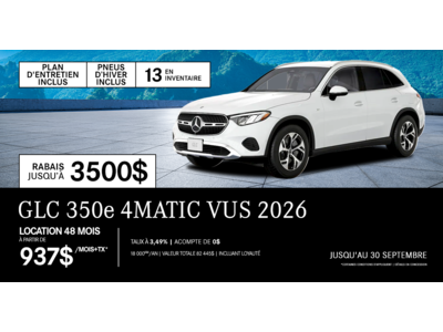 GLC 350e 2026 !