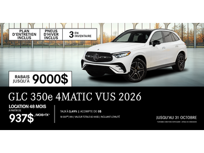 GLC 350e 2026 !