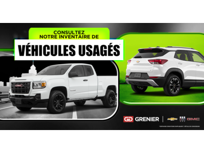 CONSULTEZ NOTRE INVENTAIRE USAGÉS !