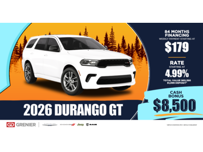 2026 DURANGO !