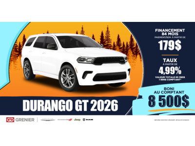 DURANGO 2026 !
