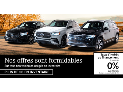 NOS OFFRES SONT FORMIDABLES !