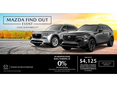 MAZDA FIND OUT EVENT !