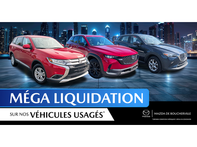 MÉGA LIQUIDATION SUR NOS VÉHICULES USAGÉS !