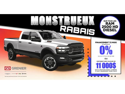 MONSTRUEUX RABAIS !