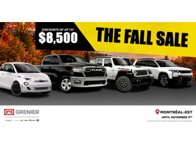 THE FALL SALE !