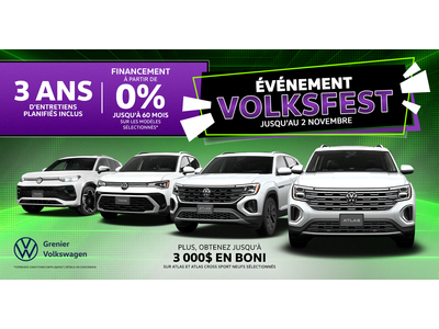 ÉVÉNEMENT VOLKSFEST !