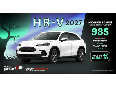 HR-V 2027 !