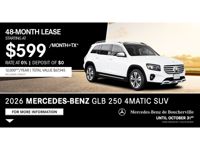 2026 GLB 250 4MATIC