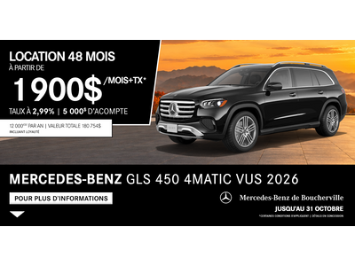 GLS 450 4MATIC VUS 2026