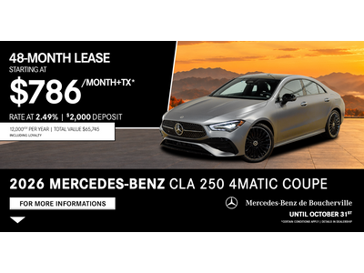 2026 CLA 250 4MATIC COUPE