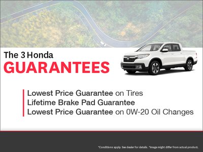The 3 Honda Guarantees