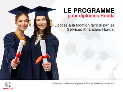 Le programme pour diplômés Honda