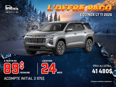 Equinox LT TI 2026