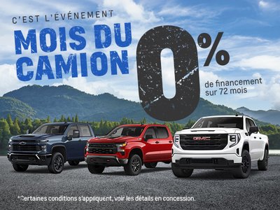 C'est l'événement mois du camion