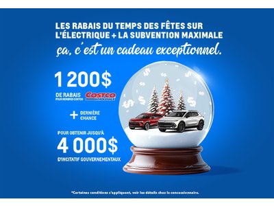 Rabais Costco + Subvention maximale