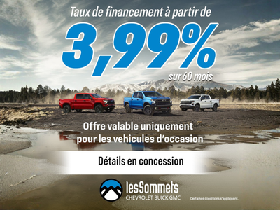 FINANCEMENT À 3,99 %