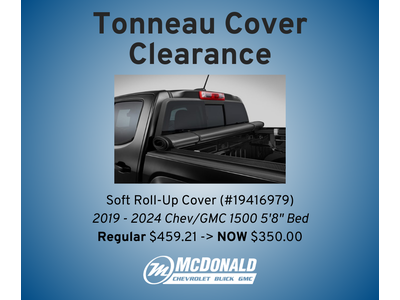 Tonneau Cover Clearance