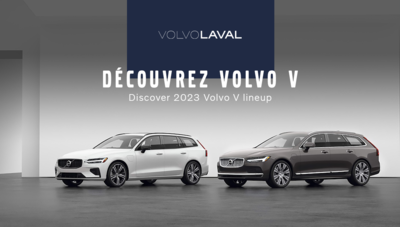 Découvrez les Volvo de la gamme V de l’année-modèle 2023
