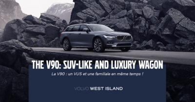 The V90: SUV-Like and Luxury Wagon