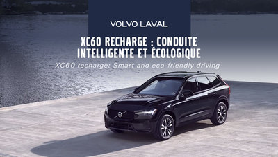 XC60 recharge de Volvo : Conduite intelligente et écologique à laval