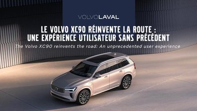 The Volvo XC90 reinvents the road: An unprecedented user experience