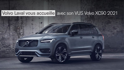 Volvo Laval vous accueille avec son VUS Volvo XC90 2021