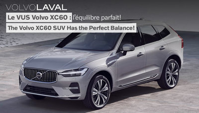 The Volvo XC60 SUV Has the Perfect Balance!