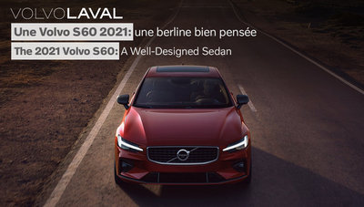 Volvo S60 2021 : une berline bien pensée