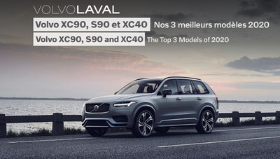 Volvo XC90, S90 and XC40: The Top 3 Models of 2020