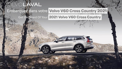 Embarquez dans votre Volvo V60 Cross Country 2021